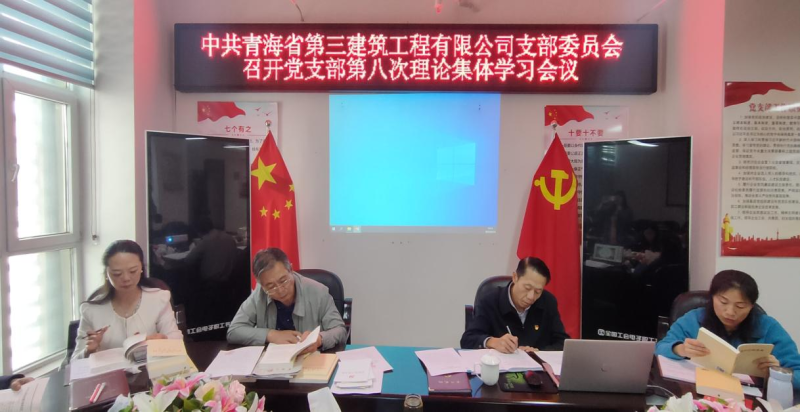 三建公司黨支部召開第八次理論集體學(xué)習(xí)會 ----集團黨委委員、紀委書記講主題教育專題黨課